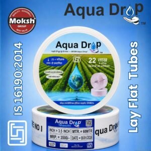 AQUA DROP - Lay Flat Tubes - 3.5 inch