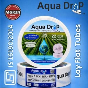 AQUA DROP - Lay Flat Tubes - 5 inch